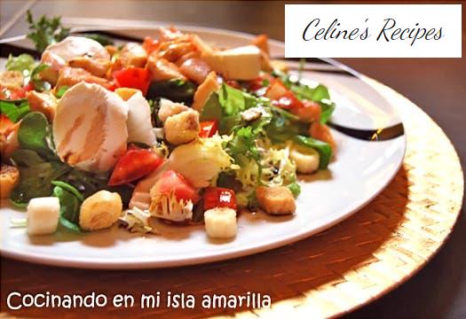 Warmer Hähnchen-Speck-Salat