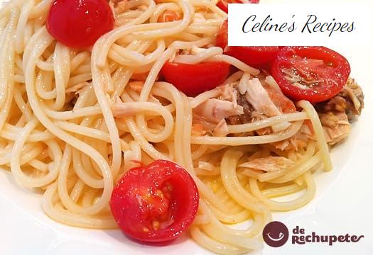 Spaghetti dell'Ubriacone oder in weißem Godello getrunken