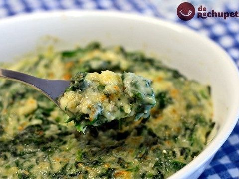 Spinat mit Sahne oder gebackenem Gratin