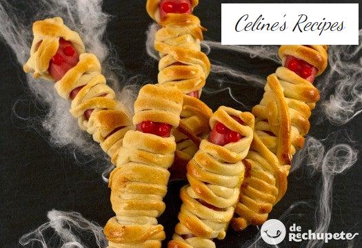 Wurstmumien. Halloween-Rezept