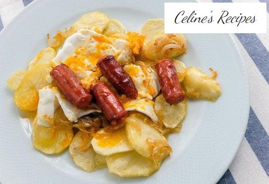 Gebrochene Eier mit Chistorra