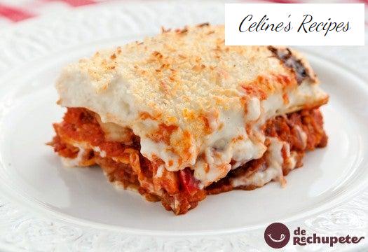 Seehecht-Garnelen-Lasagne