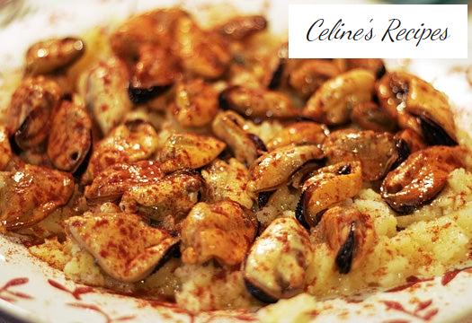 Muscheln in Ribeiro-Sauce