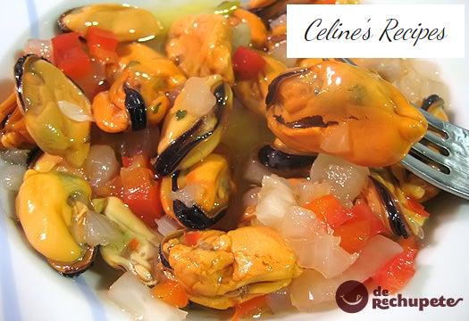 Muscheln zur Vinaigrette