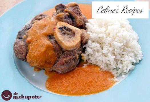 Rinderbärenjunges. Ossobuco a la milanesa