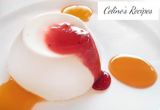Panna Cotta oder Käse Panacota