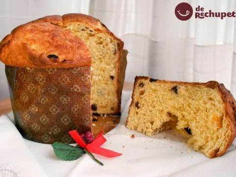 Panettone oder Weihnachtsbrot