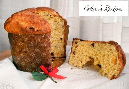 Panettone oder Weihnachtsbrot