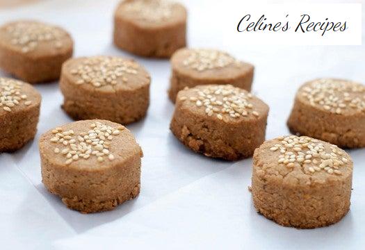 Mandelpolvorone. Weihnachtsrezept