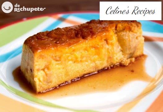 Apfelpudding oder Pudding