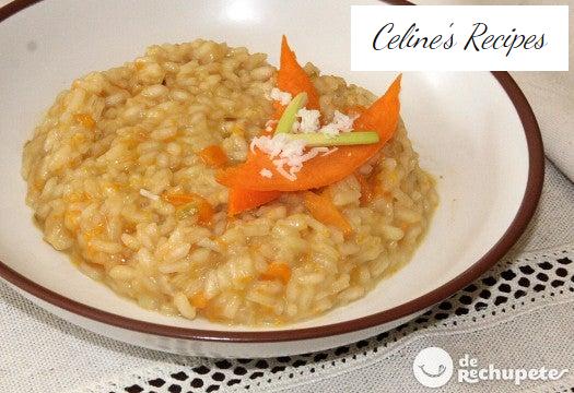 Kürbis-Ziegenkäse-Risotto