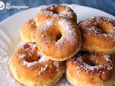 Gebratene Donuts