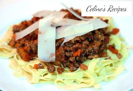 Bolognese-Sauce. Italienisches Rezept