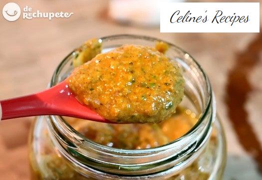 Chermoula-Sauce oder Chermula. Marokkanisches Rezept