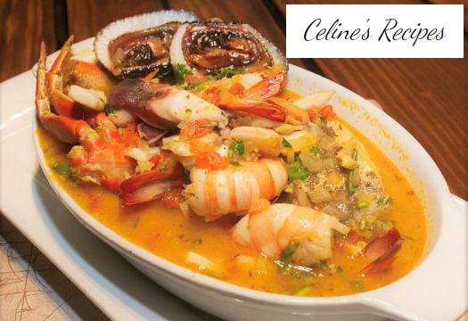 Bahre. Peruanische Fisch- und Meeresfrüchtesuppe