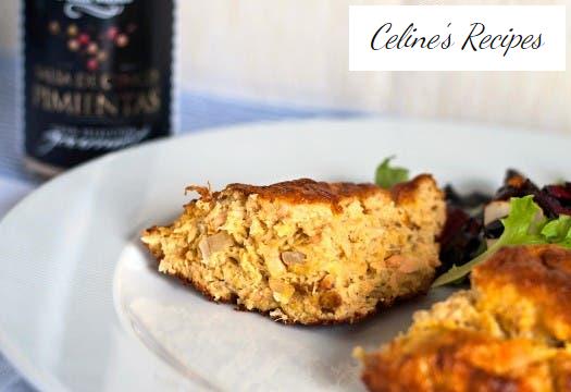 Soufflé oder Lachssoufflé mit 5 Paprikaschoten