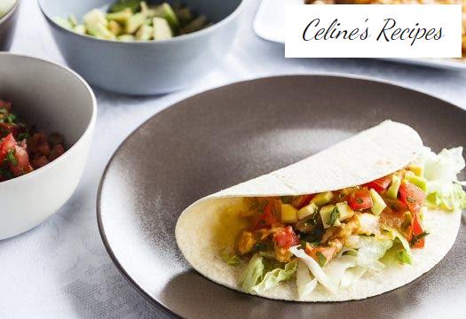 Mexikanische Tacos mit Hühnchen-Tinga