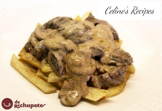 Stroganoff-Rindfleisch