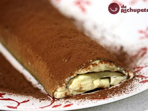 Zwei Desserts in einem: Gypsy Arm und Tiramisu