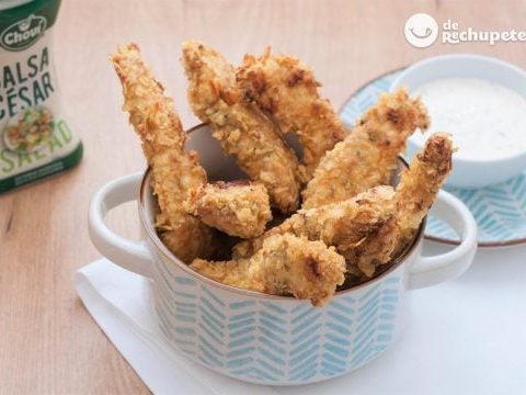 Finger oder knusprige Hähnchenstreifen