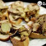 Lachs-Garnelen-Fleischbällchen mit galizischem Kartoffel-Timbale