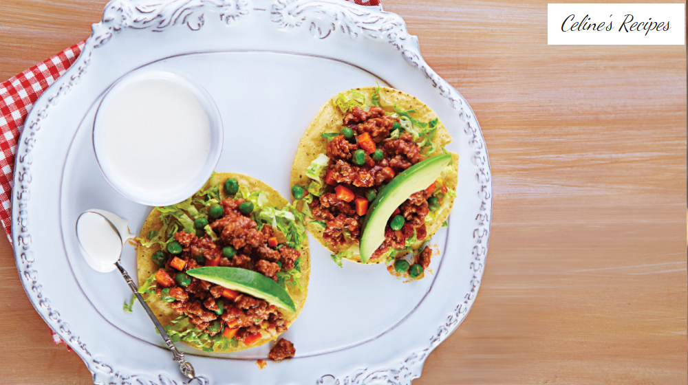 HACKFLEISCH-PICADILLO-TOSTADAS MIT GUAJILLO - Celines Rezepte HACKFLEISCH-PICADILLO-TOSTADAS MIT GUAJILLO - Celines Rezepte