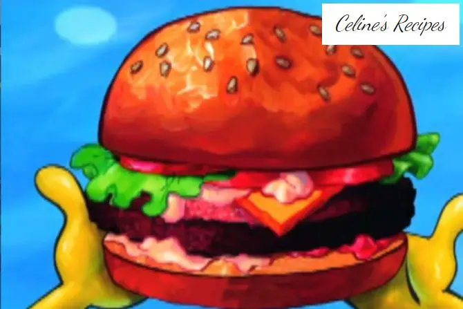 Was trägt SpongeBobs Krabby Burger?