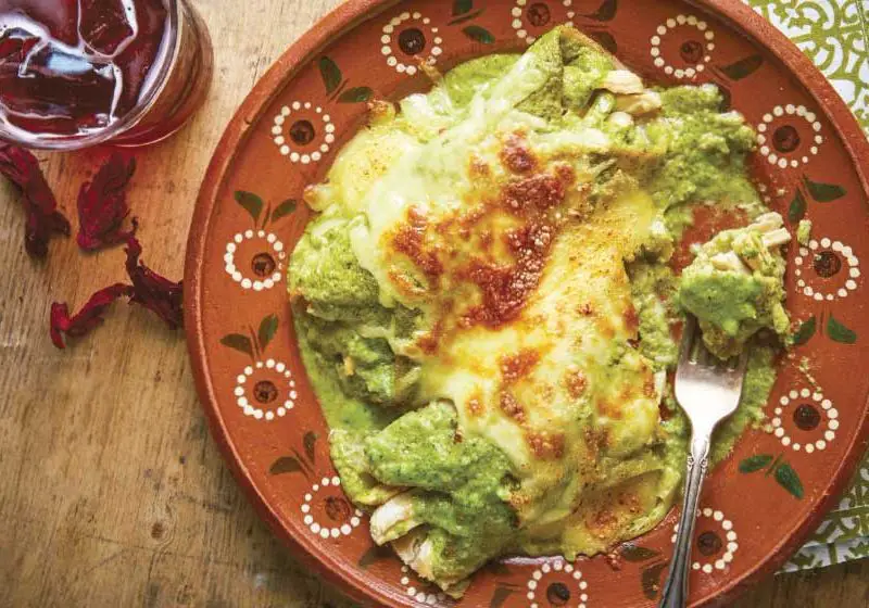 Erfahren Sie, wie Sie Schweizer Enchiladas zubereiten