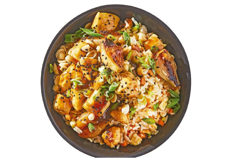 Teriyaki Hühnchen Yakimeshi