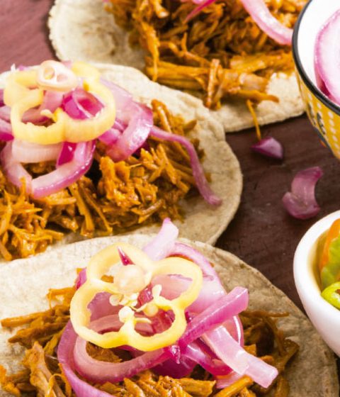 Die Zutaten der traditionellen Cochinita Pibil