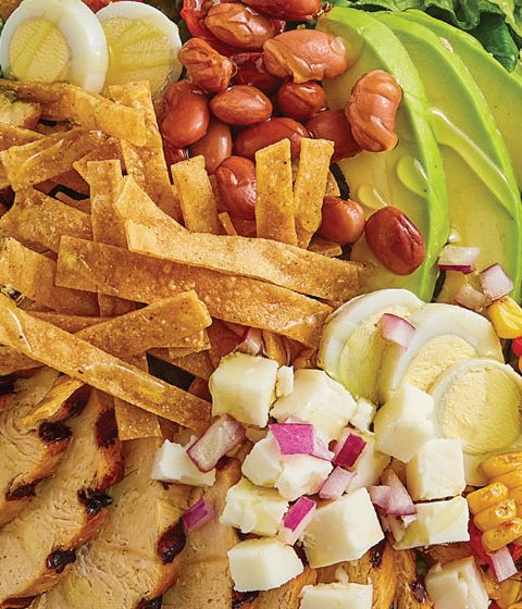 mexikanischer Salat mit Hühnchen