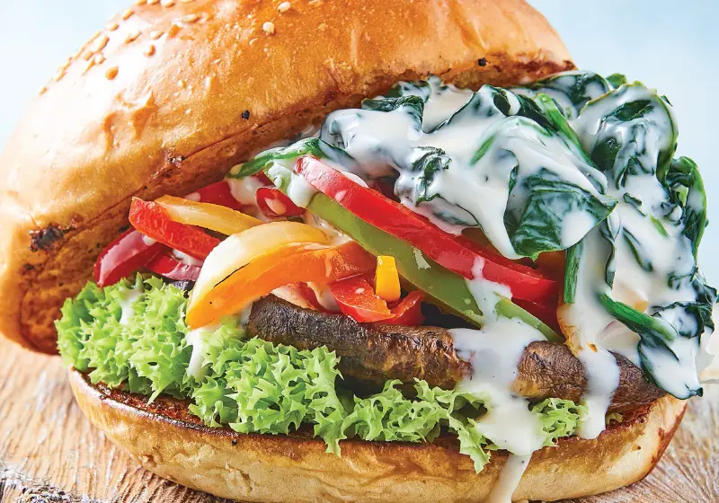 Veggie-Burger-Rezept mit Portobello