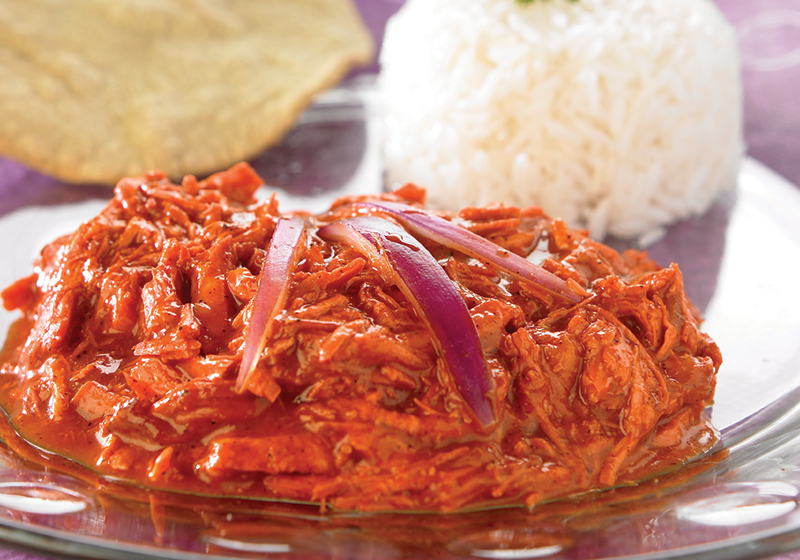 Cochinita pibil Huhn